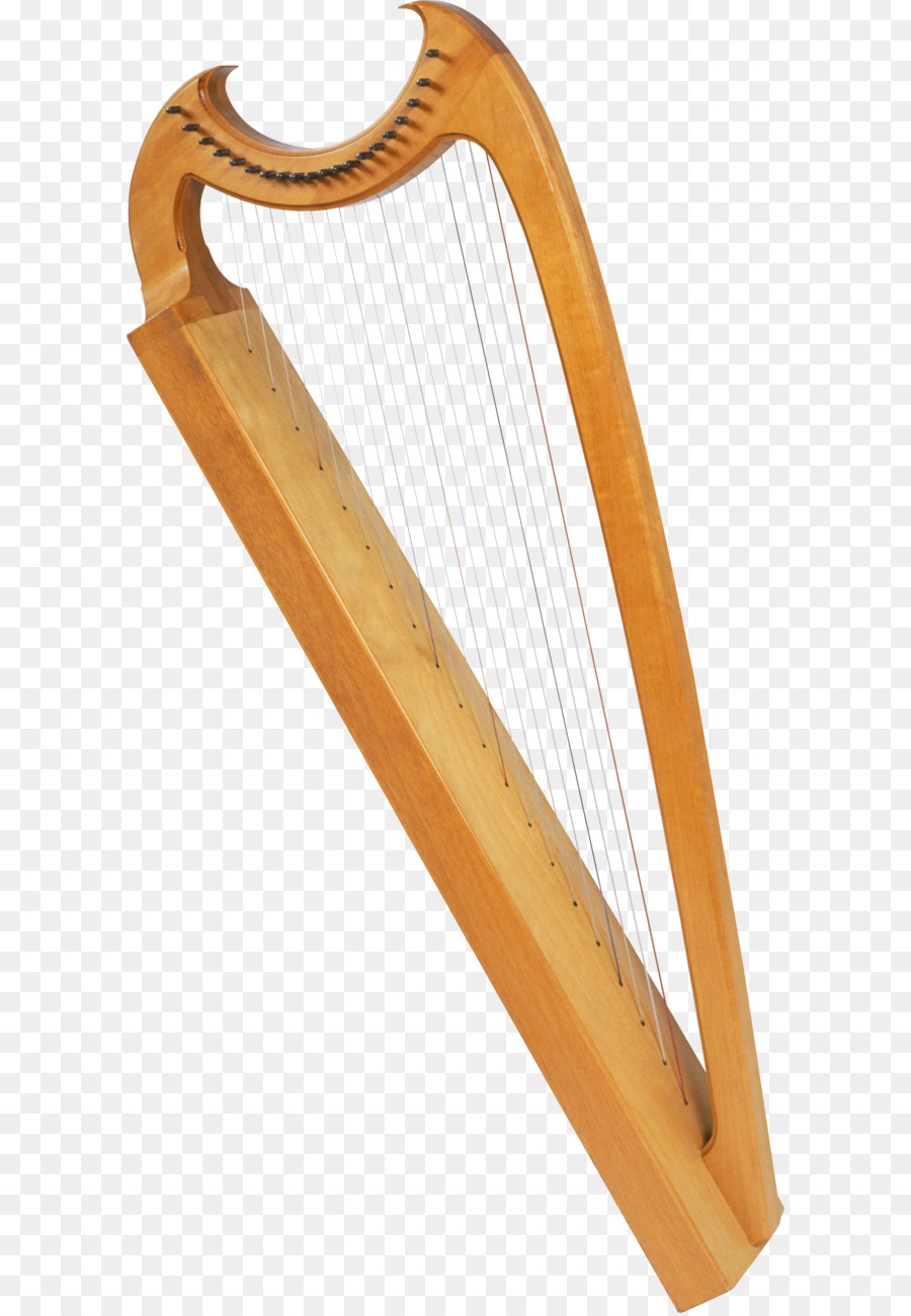 Arpa De Madera，Instrumentos De Cuerda PNG