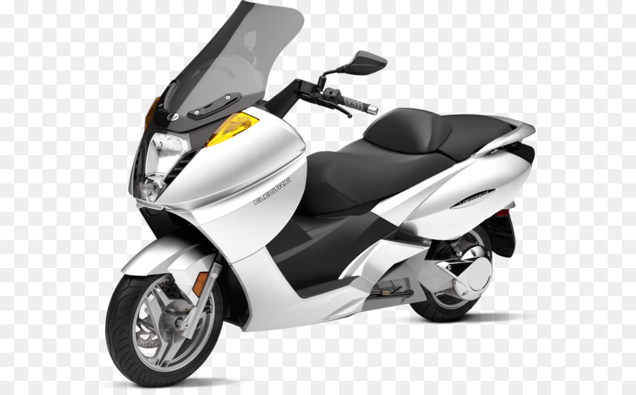 Motocicleta Blanca，Scooter PNG