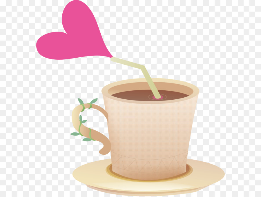 Taza Con Corazon，Beber PNG