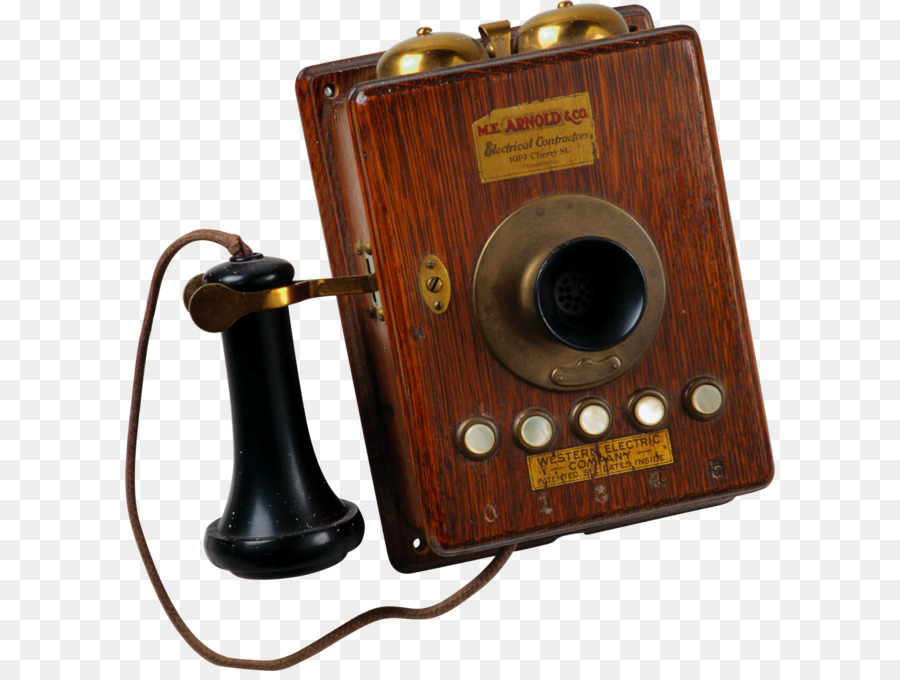 Telefono Antiguo，De Madera PNG