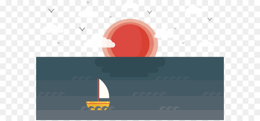 Velero，Atardecer PNG