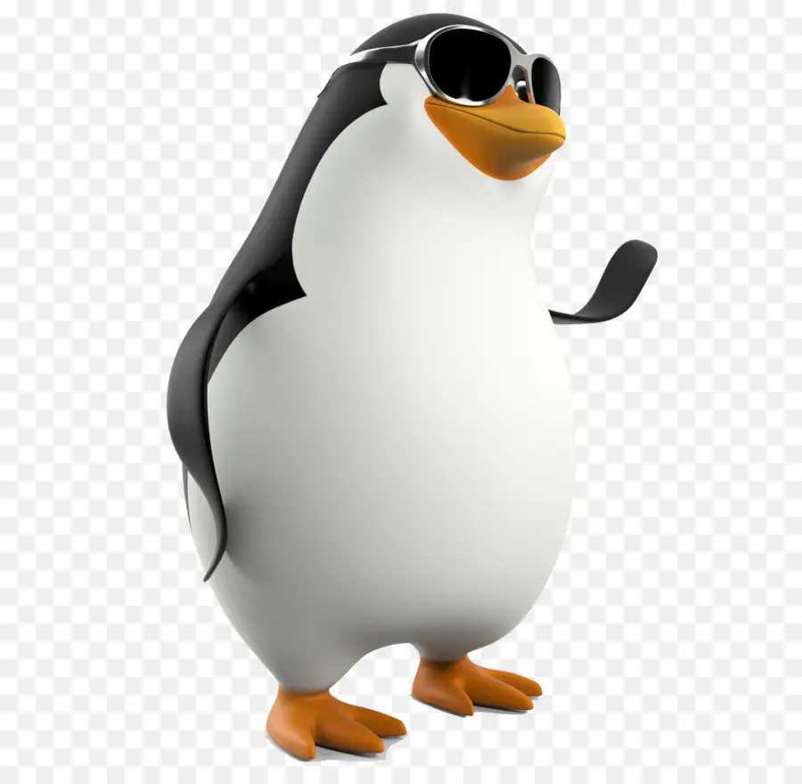 Pingüino，Gafas De Sol PNG