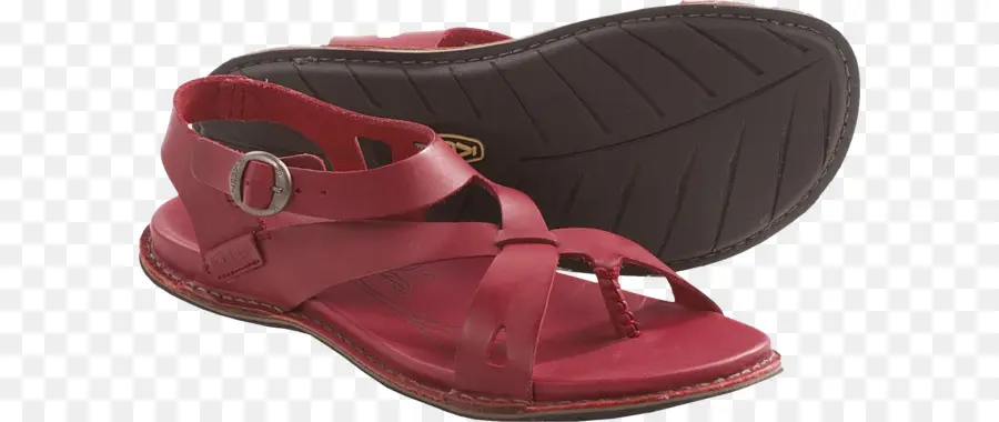 Sandalias Rojas，Moda PNG