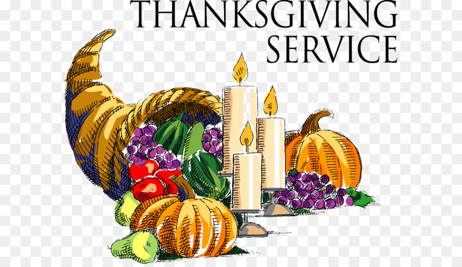 Día De Acción De Gracias，El Servicio De La Iglesia PNG