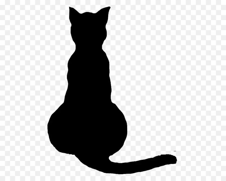 Silueta De Gato，Mascota PNG