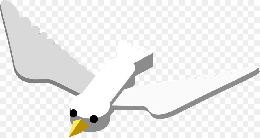 Pájaro Blanco，Vuelo PNG