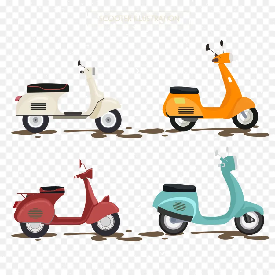 Scooter，Coche PNG