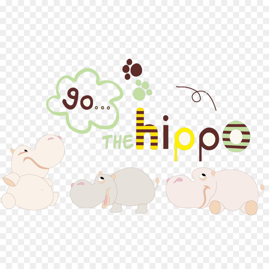 Hipopótamo，De Dibujos Animados PNG