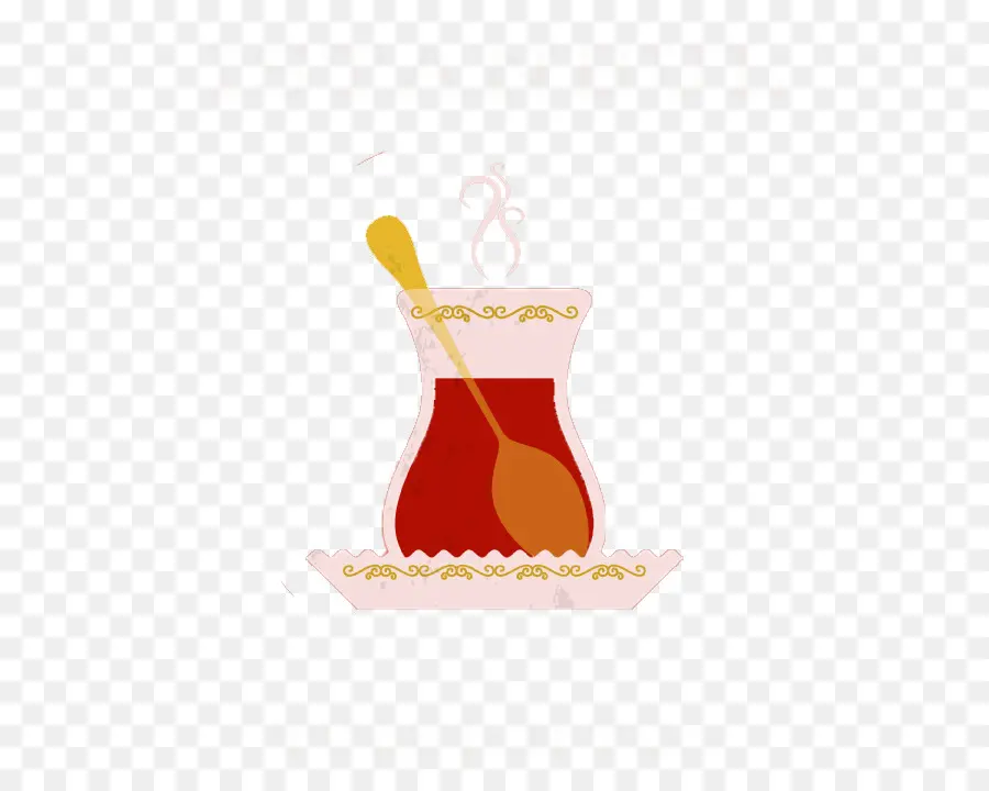 Vaso De Té，Cuchara PNG