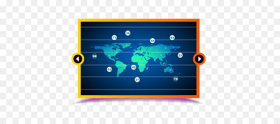 Mapa Mundial，Global PNG