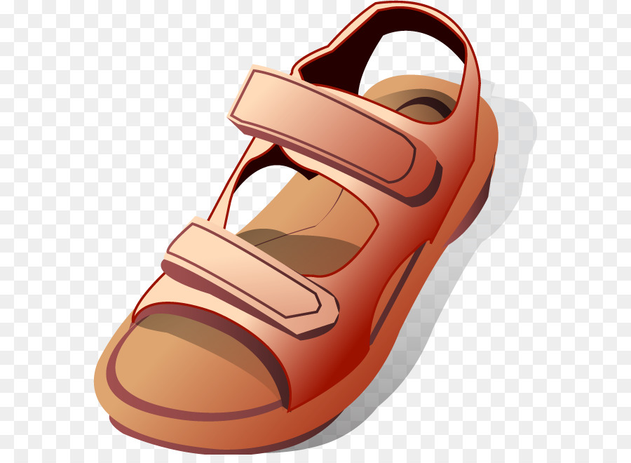 Sandalia Roja，Zapato PNG