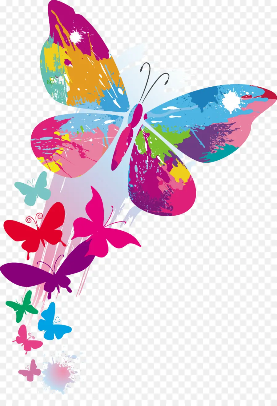 Mariposa，Ilustración De Stock PNG