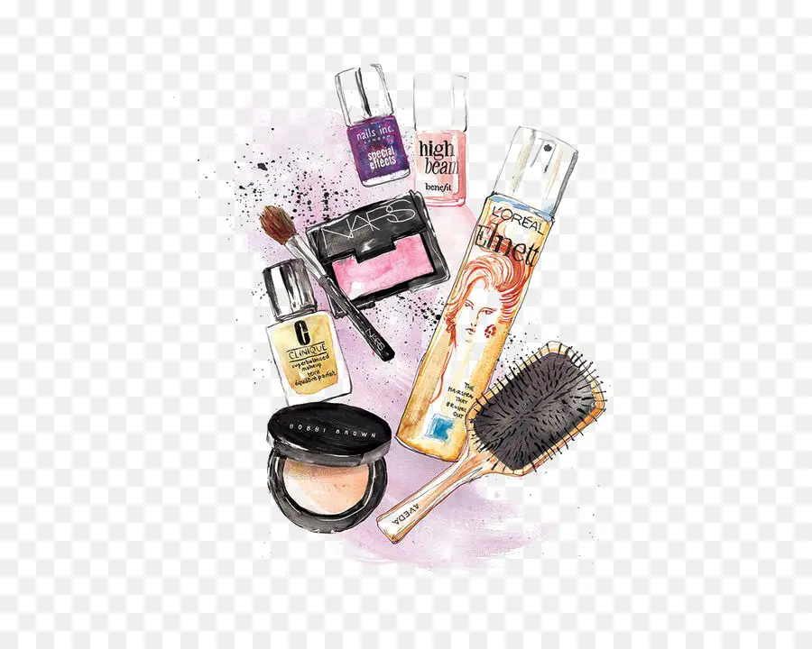 Productos De Maquillaje，Cepillar PNG