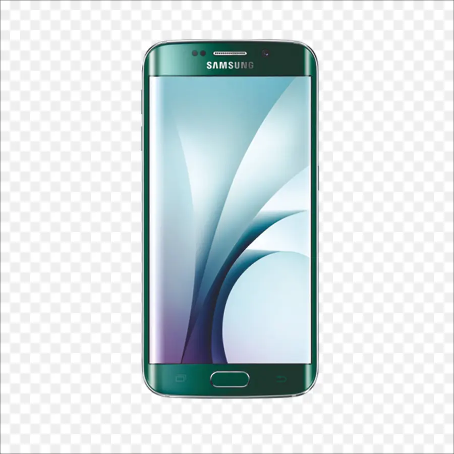 Samsung Galaxy S6 Edge，Smartphone PNG