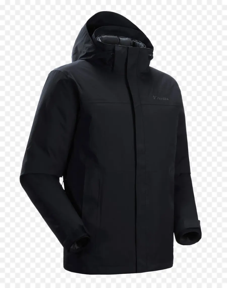 Chaqueta Negra，Encapuchado PNG