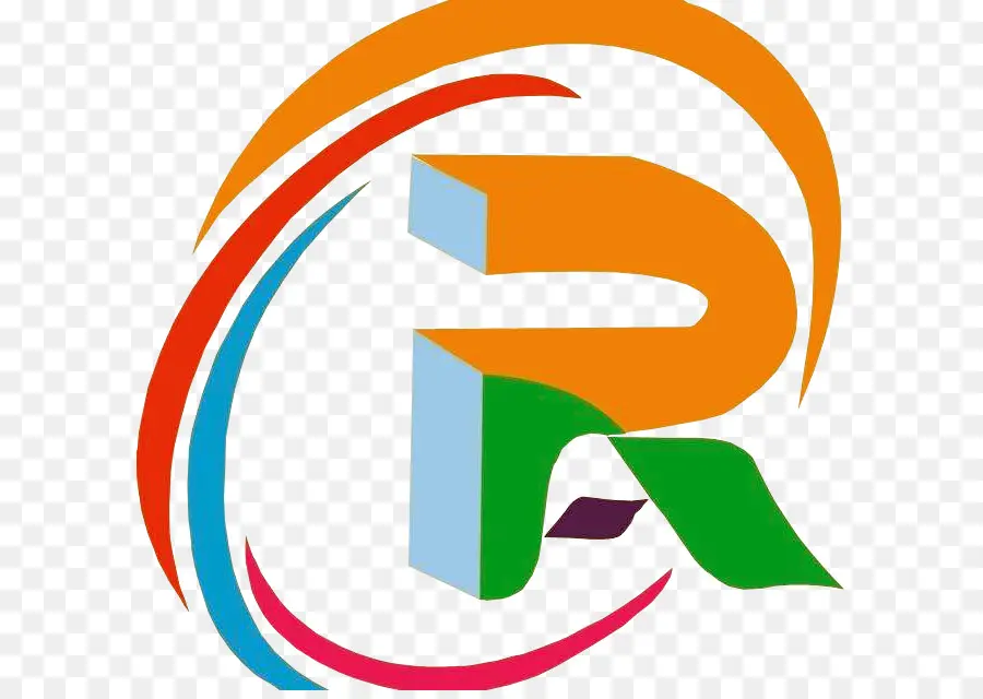 Logotipo Colorido R，Marca PNG