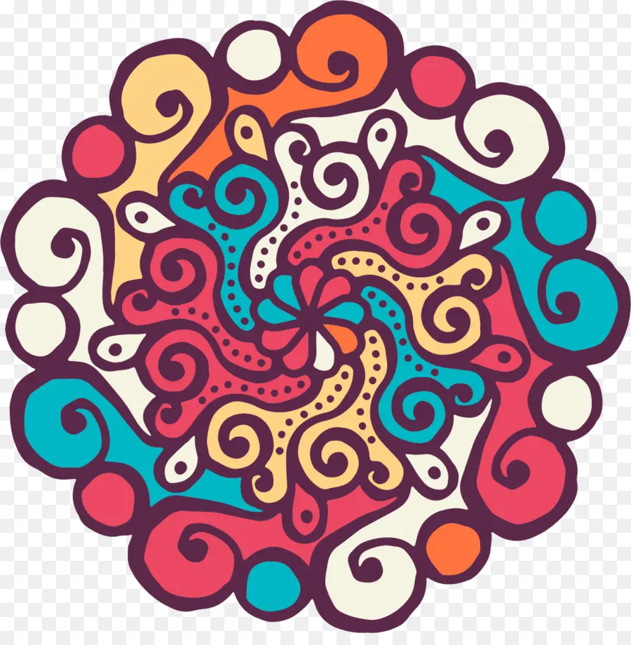 Mandala，Color PNG