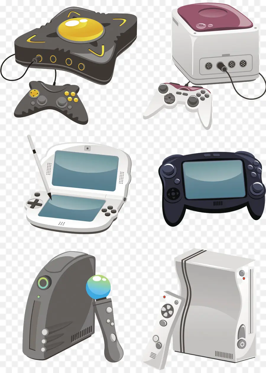 Consolas De Juegos，Controladores PNG