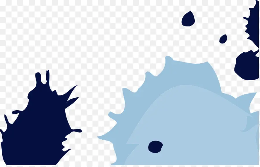 Pintura，Azul PNG