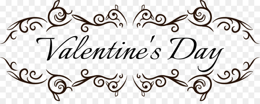 El Día De San Valentín，El Tipo De Letra PNG