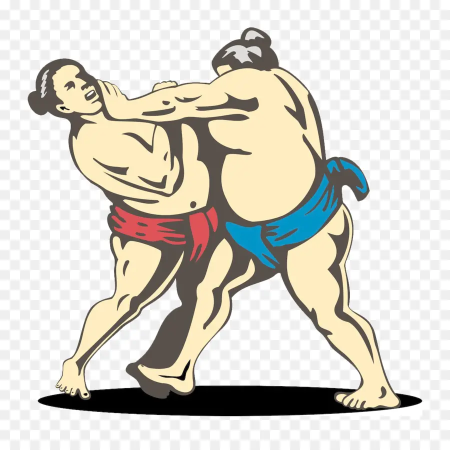 Luchadores De Sumo，Lucha PNG