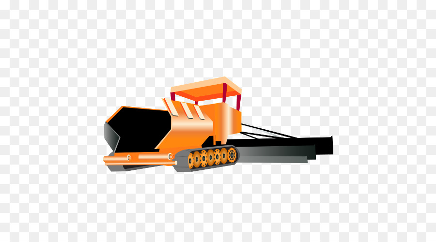 Bulldozer，Postscript Encapsulado PNG