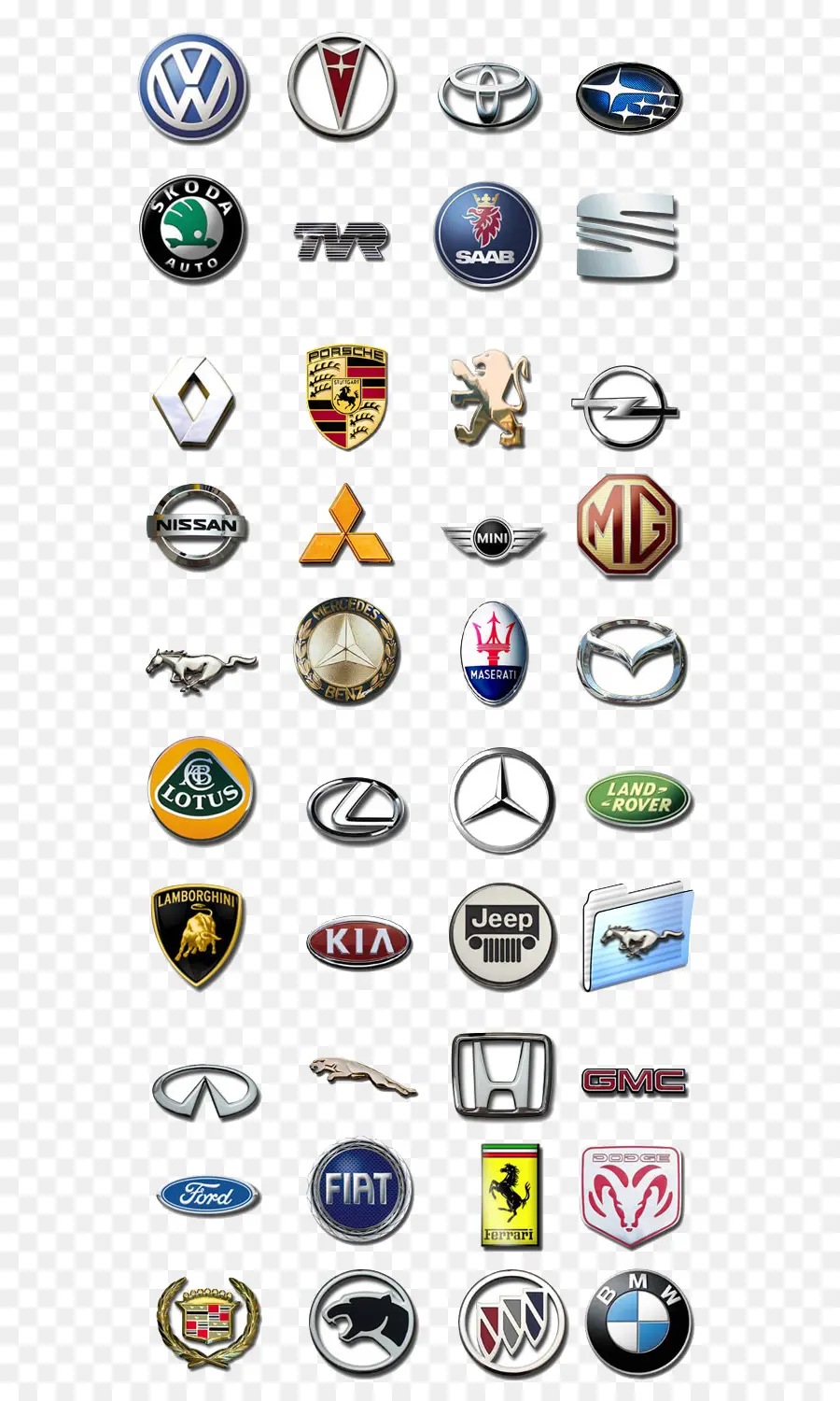 Logotipos De Coches，Automóvil PNG