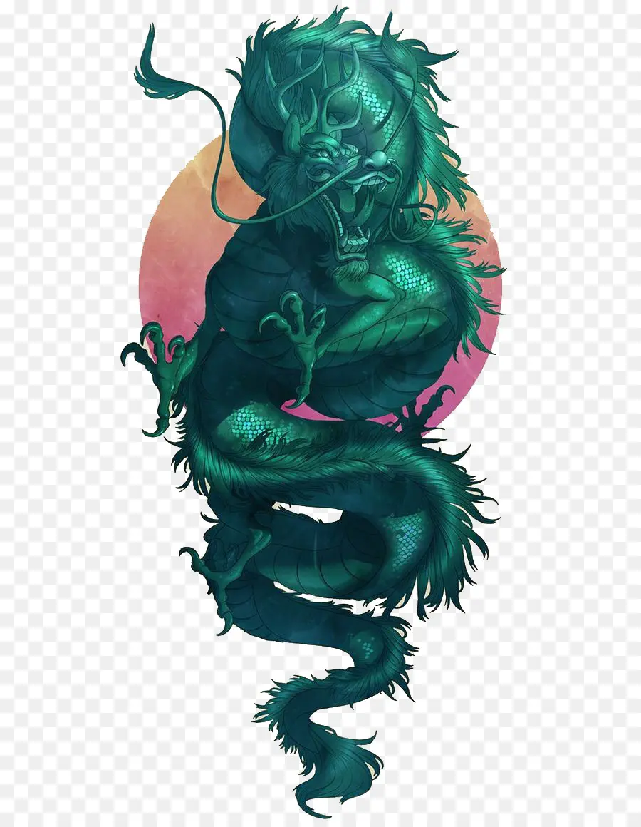 Dragón，Jade PNG