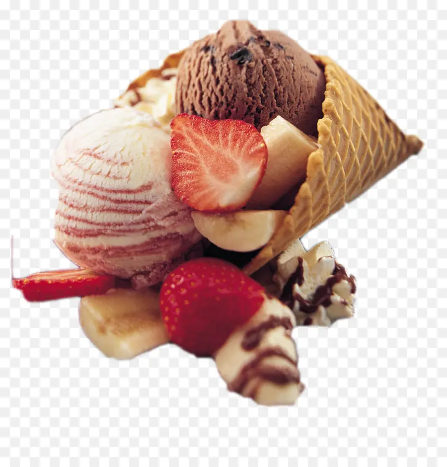 Helado，Cono PNG