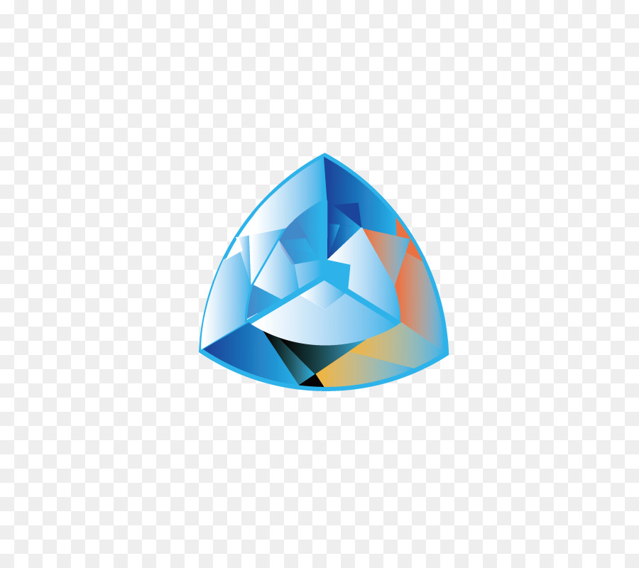 Piedra Preciosa Azul，Cristal PNG