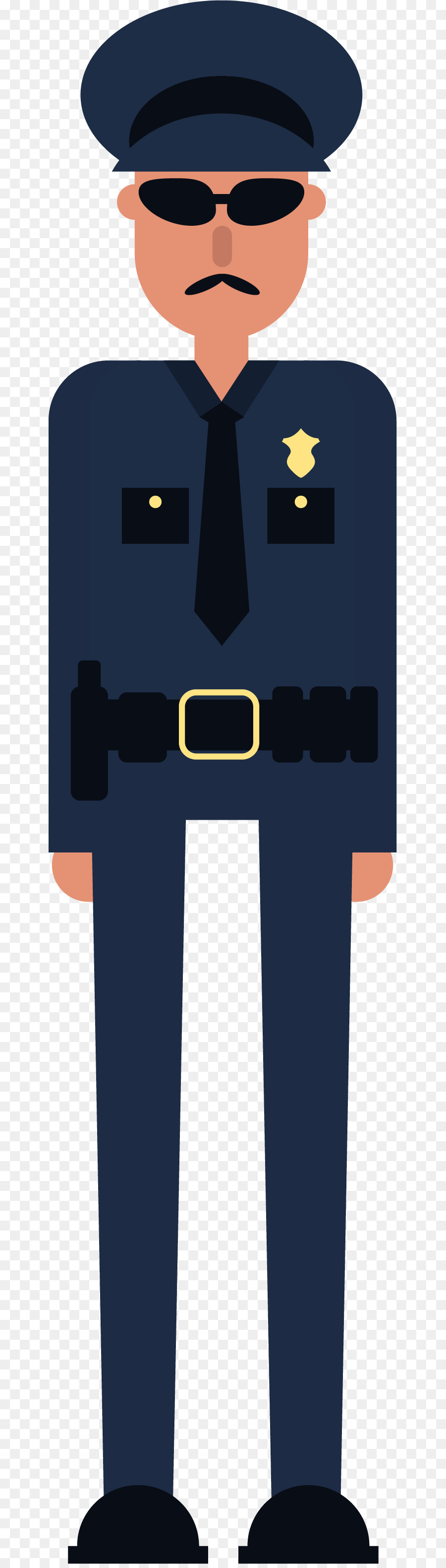 Oficial De Policia，Uniforme PNG