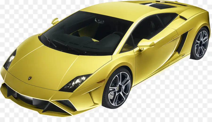 Coche Amarillo，Coche Deportivo PNG