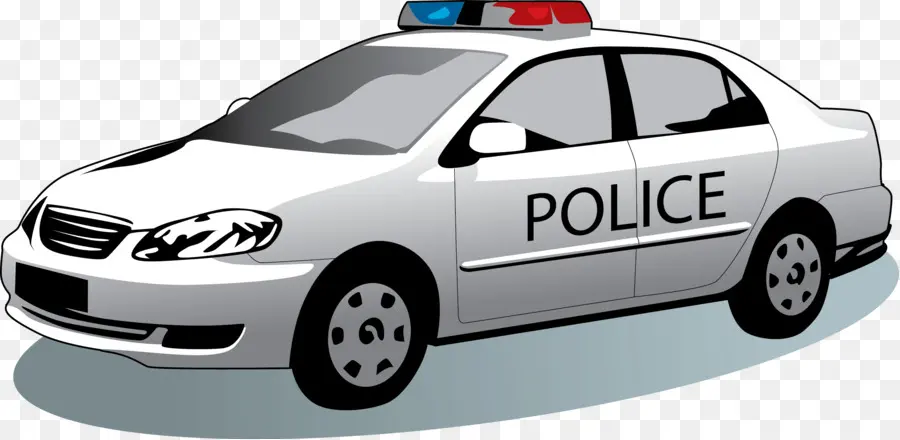 Coche De Policía，Sirena PNG