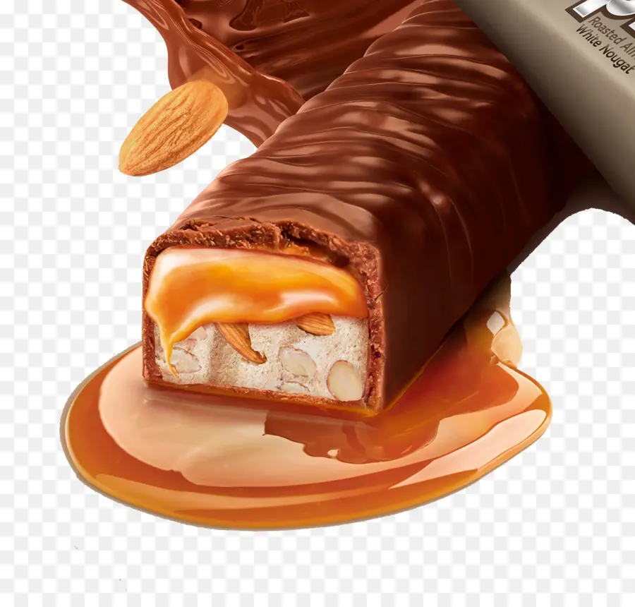 Barra De Chocolate，Caramelo PNG