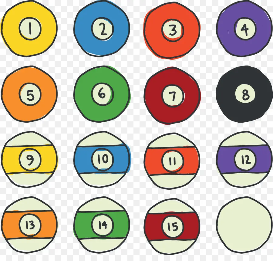 Bola De Billar，Eightball PNG