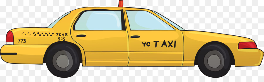 Taxi，Amarillo PNG