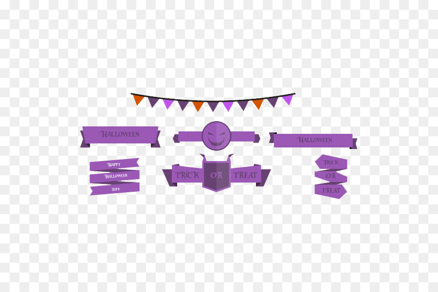 Decoraciones De Halloween，Pancartas PNG