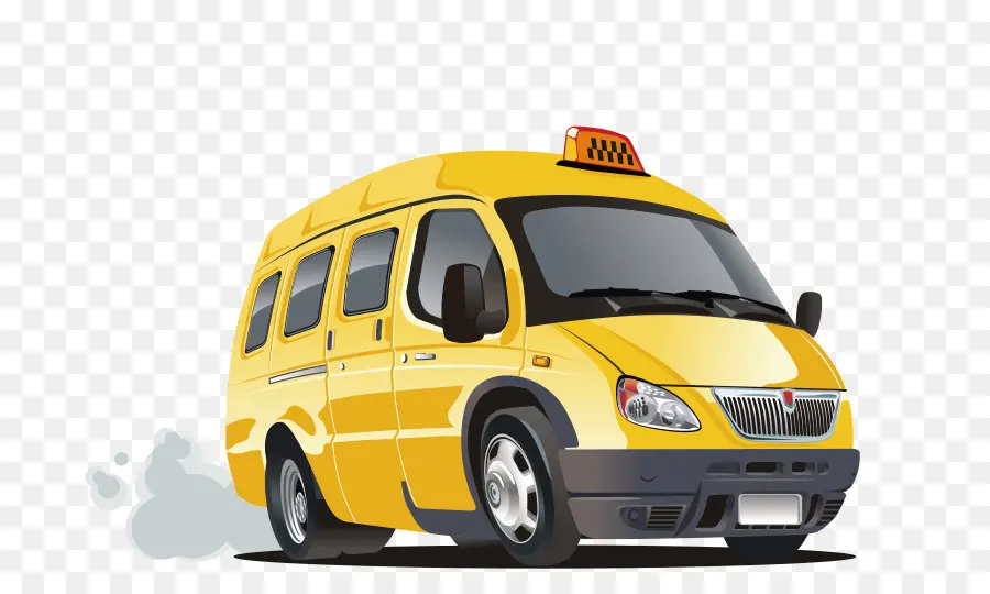 Autobús，Taxi PNG