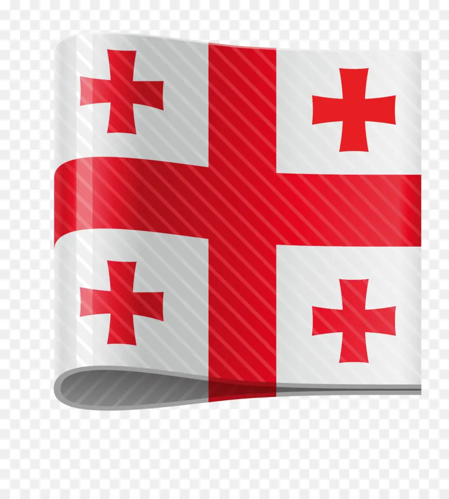 Georgia，La Bandera Nacional PNG