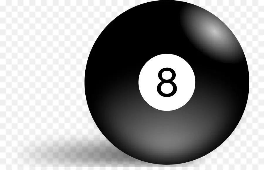 Eightball，Bola De Billar PNG