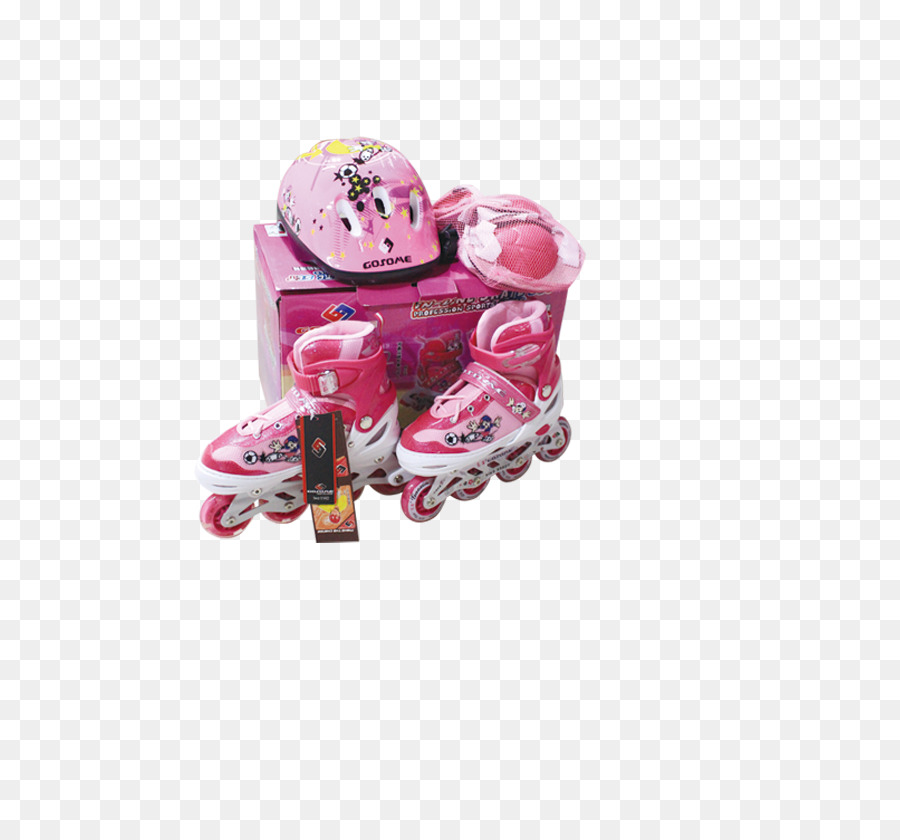 Patines Rosas，Casco PNG