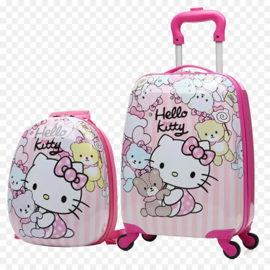 Hello Kitty，Maleta PNG