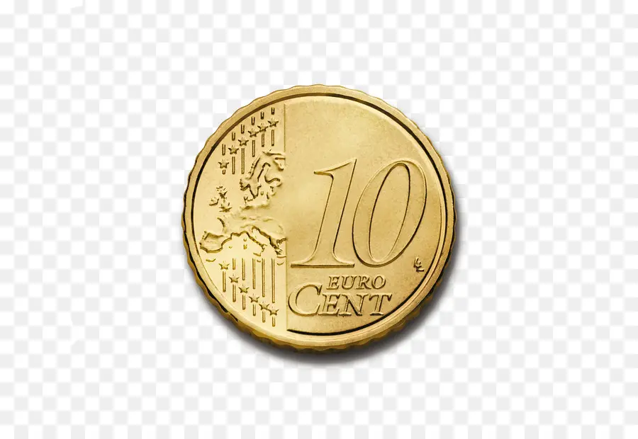 10 De Las Monedas De Euro，Moneda PNG