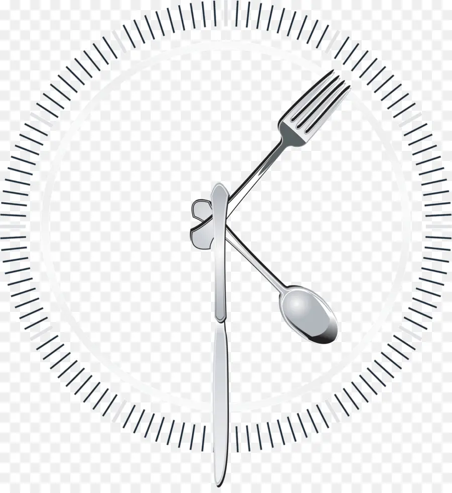 Reloj，Tenedor PNG