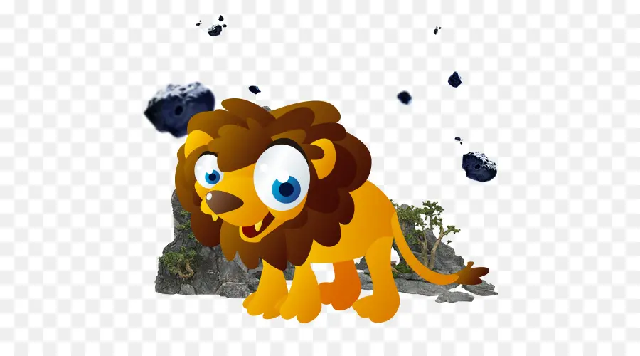 León De Dibujos Animados，Lindo PNG