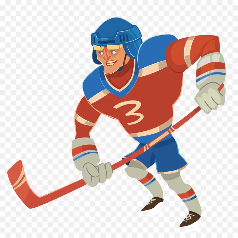 Jugador De Hockey，Hielo PNG