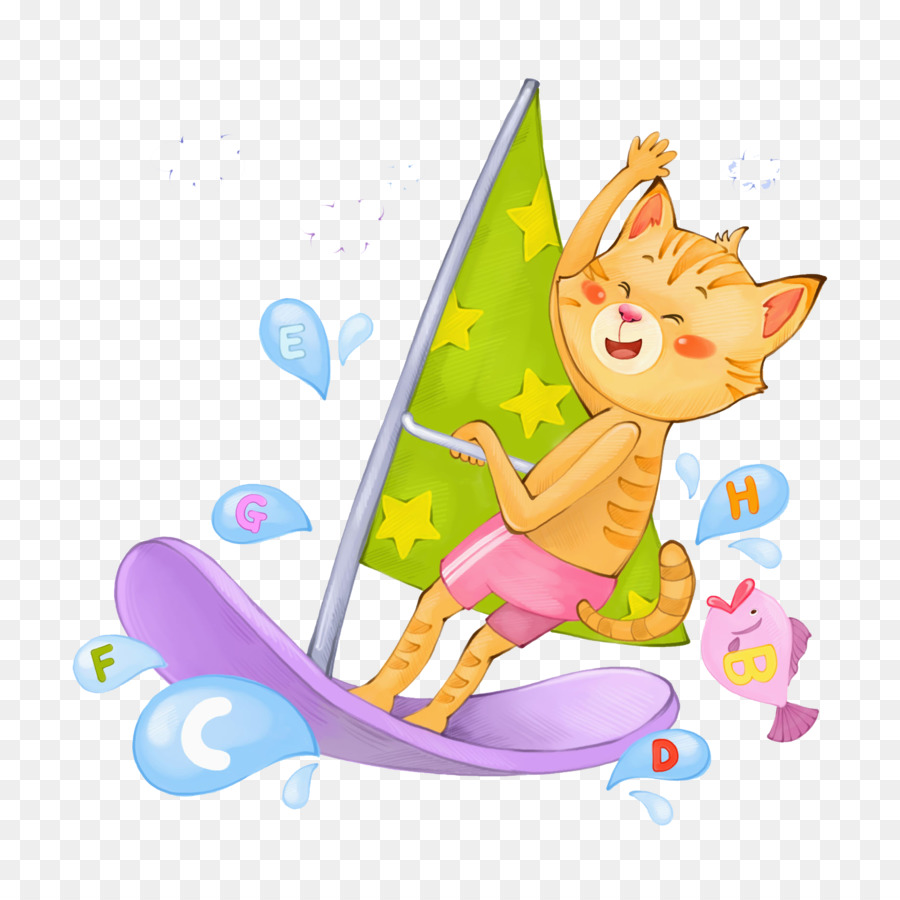 Gato，Surf PNG