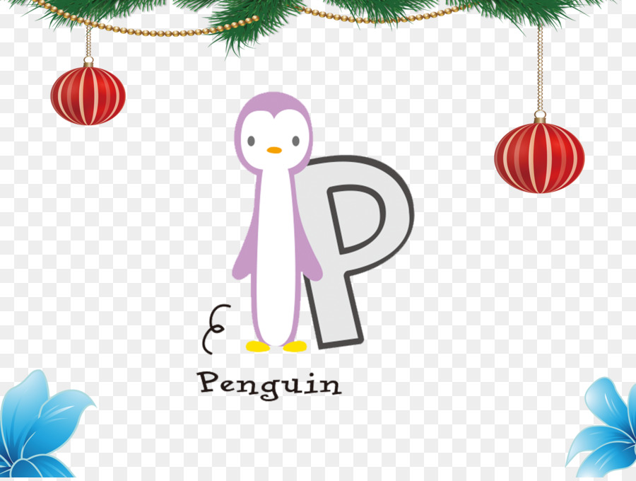 Pingüino，Letra P PNG