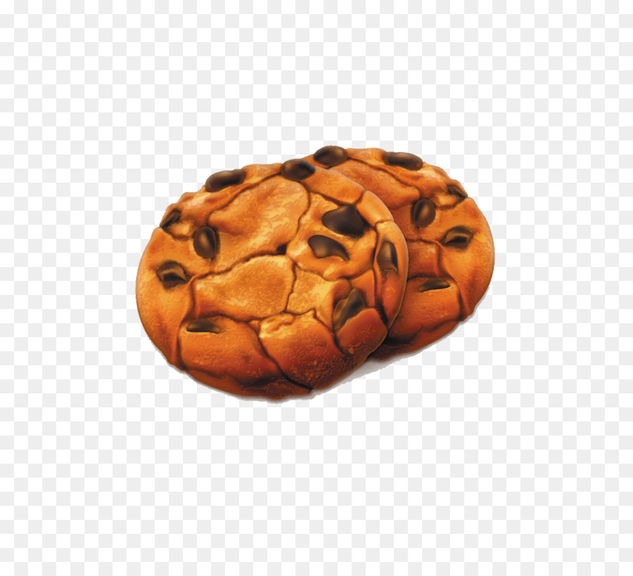 Galletas De Chispas De Chocolate，Cookie PNG