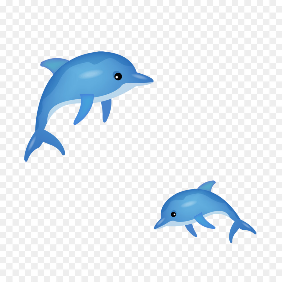 Delfines De Dibujos Animados，Marina PNG